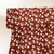 Beth's Exclusive Brick Harvest Daisy 4-way Stretch Crinkle Poly Fabric (sold by half yards)