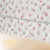 Beth's Exclusive Tan Florals on Dotted White 4 Way Stretch Poly Crinkle (sold by half yards)