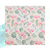 Beth's Exclusive Flamingo Splash on Soft Sunset Orange 4 Way Stretch Crinkle Poly (sold by half yards)