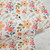 Bright Fall Cosmos Poly Rib Knit Fabric (sold by half yard)
