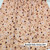 Beth's Exclusive Autumn Flowers Round Poly Swiss Dot Fabric (sold by half yards)