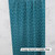 Teal Fresh Sprigs 4 Way Stretch Crinkle Poly Fabric (sold by half yard)