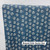 Blue Fresh Flower Round Poly Swiss Dot Fabric (sold by half yards)