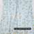Beth's Exclusive Yellow Floral Bunches on Pale Blue 4 Way Stretch Crinkle Poly Fabric (sold by half yards)