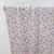 Beth's Exclusive Pink Flowers and Greenery on Lavender 4 Way Stretch Crinkle Poly Fabric (sold by half yards)
