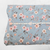 Cherry Sprigs Aqua 4 Way Stretch Crinkle Poly Fabric (sold by half yards)