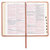 Honey-brown Faux Leather King James Version Deluxe Gift Bible with Thumb Index