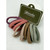 Dusty Color Shades Multicolor Elastic Hair Tie Set (10 piece)