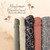 Mushroom Circle R Poly Rib Knit Fabric (sold by half yards)