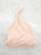 Peach Infant Knit Hat 0-6 Mo