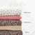 Ditsy Vintage Floral (15) Poly Rib Knit Fabric (sold by half yards)