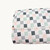 Retro Check 2 Poly Rib Knit Fabric (sold by half yards)
