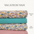 Vacation Van PK Missonia Knit Fabric (sold by half yards)