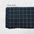 Deep Teal Window Pane Check Poly Cotton Tropical Breeze (sold by half yards)