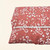 Rust Cherry Blossom Round Poly Swiss Dot Fabric (sold by half yards)