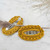 Mustard Crocheted Hair Clips