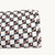 Check Mushroom W Round Poly Swiss Dot Fabric (sold by half yards)