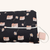 Envelopes Black Poly Rib Knit Fabric (sold by half yards)