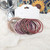 24pc - Mauve Toned Hair Ties