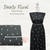 Dainty Floral B Knit Swiss Dot Fabric (sold by half yards)