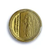 Laos 1000-kip Wat Phu KM-136 History Religion gold coin 2005