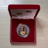 Brunei 1984 - 2014 30th Japan Friendship $30 1 Oz .999 Silver Coloring Proof