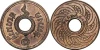 1914 Thailand 1 Satang coin 2457