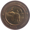 commemorative coin, medal of nakhon nayok province size 7 cm long