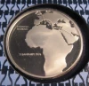 1976 DAY OF THE CONCORDE SILVER PROOF MEDAL JOHN PINCHES BOOKLET & LETTER