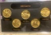 1999 US State Quarter Collection Gold Edition