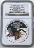 2013 Pitcairns S$2 NGC PF 70 Ultra Cameo Giant Coconut Crab Colorized