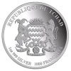 2018 1 oz Republic of Chad Happy Chinese New Year "Lion Dance" Proof Silver Coin