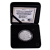 1 oz Singapore 50th Anniversary Silver Medallion - Merlion with Singapore Map Design