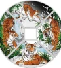 2022 4 oz Australia Lunar Series "Year of the Tiger" 4 Silver Coin Quadrant Proof Set