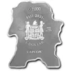 Fiji 1 dollar 2021 Street Fighter CHUN-LI Mini shaped Chibi coin 1 oz silver