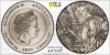 2017 Perth Mint $2 Koala 2oz Silver Antiqued High Relief