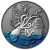 Silver coin SEA MONSTER KRAKEN Mythical Creatures 2 oz Niue 5 dollars