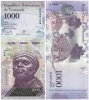 2017 VENEZUELA Crisp Uncirculated "MIL” or 1000 BOLIVARES Animal Note ARMADILLO