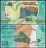 Madagascar 100 Ariary 2022 UNC