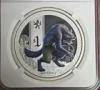 2013 Tuvalu $1 Werewolf Colorized NGC Proof 70 Ultra Cameo