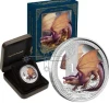 2014 Australian Mythical Creatures Dragon 1 Oz Silver Proof Coin Uncirculated