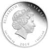 2019 Australia PROOF Colorized Lunar Year of the PIG 1oz SIlver $1 Coin w/ COA
