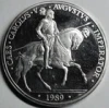 España 5 ECU 1989 Charles V. 1 oz Silver Proof Original Packaging with Wooden Box and Certificate