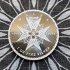 2025 5 Euro 1oz Malta Cross .999 Silver Coin. Beautiful Design!