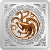 2022 Game of Thrones™ - Targaryen Sigil 1oz Silver Medallion
