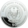 RWANDA. 1 OUNCE SILVER. "AFRICAN OUNCE". 2021.