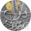 Green Mamba Wildlife in the Moonlight 2 oz Silver Coin 5$ Niue 2022