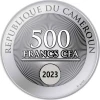 Garden of Love Proof Silver Coin 500 Francs CFA Cameroon 2023