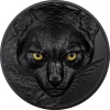 2 oz Palau Silver Coin Hunters by Night - Ocelot 2024 - Ultra High Relief BP