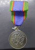 Silver Medal of the Crown of Thailand (R.N.M.) with the back of Chulachomklao Royal Military Academy, 7th Class, with ribbon and original box, male type